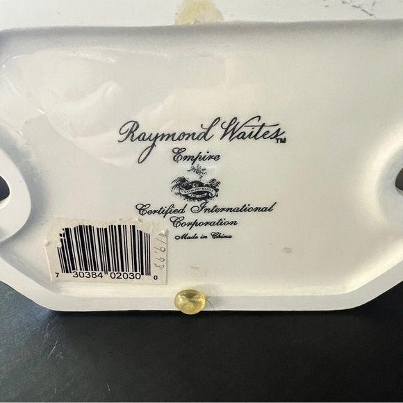 Rare 2002 Raymond Waites Empire Zebra Figure Certified International Collection - Picture 8 of 9